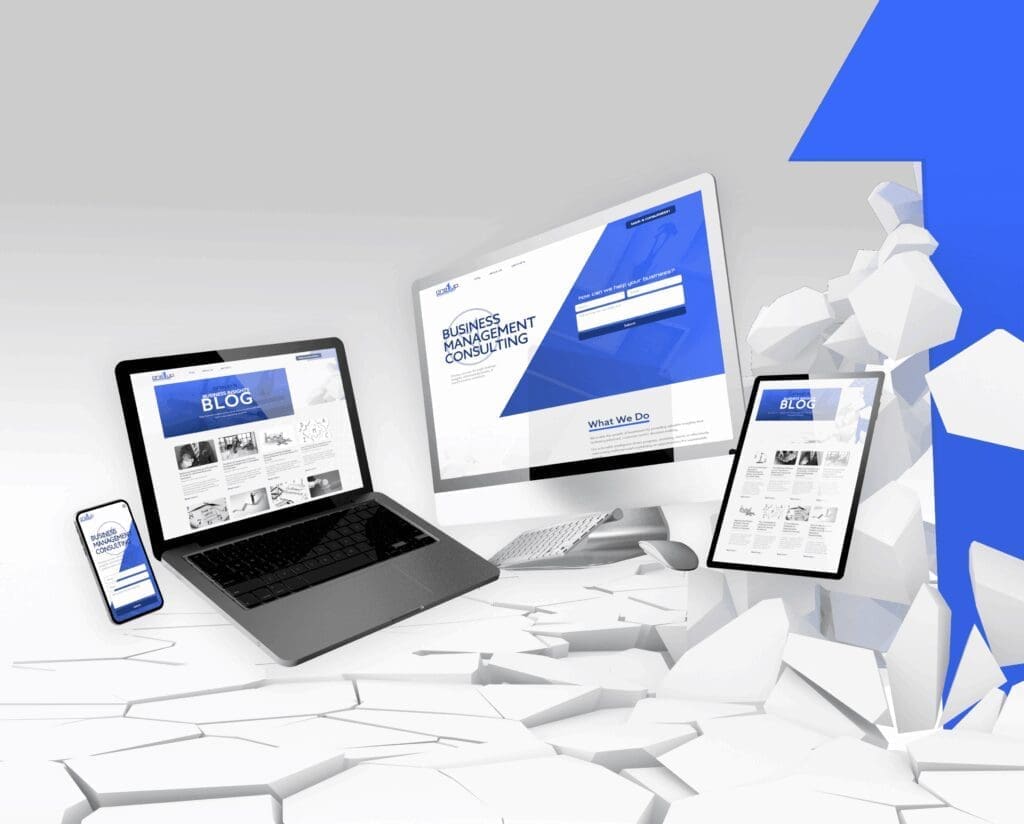brand design by CKreative Digital feature with device mockups