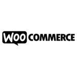 WooCommerce logo black